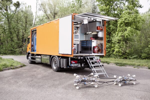 14 -18t EXPERT rehabilitation vehicle for KASRO UV Technology stationary